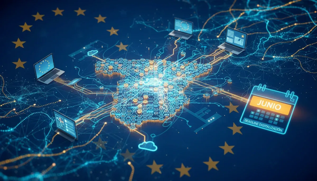Red digital interconectada para PYMES en España con ayudas europeas 2026