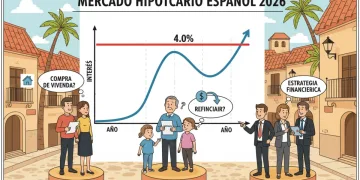 Análisis del mercado hipotecario español en 2026 con tipos de interés al 4,0%