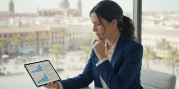 Mujer profesional analizando nuevas regulaciones laborales en España 2026