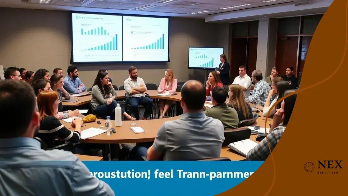 The role of transparency in institutional success