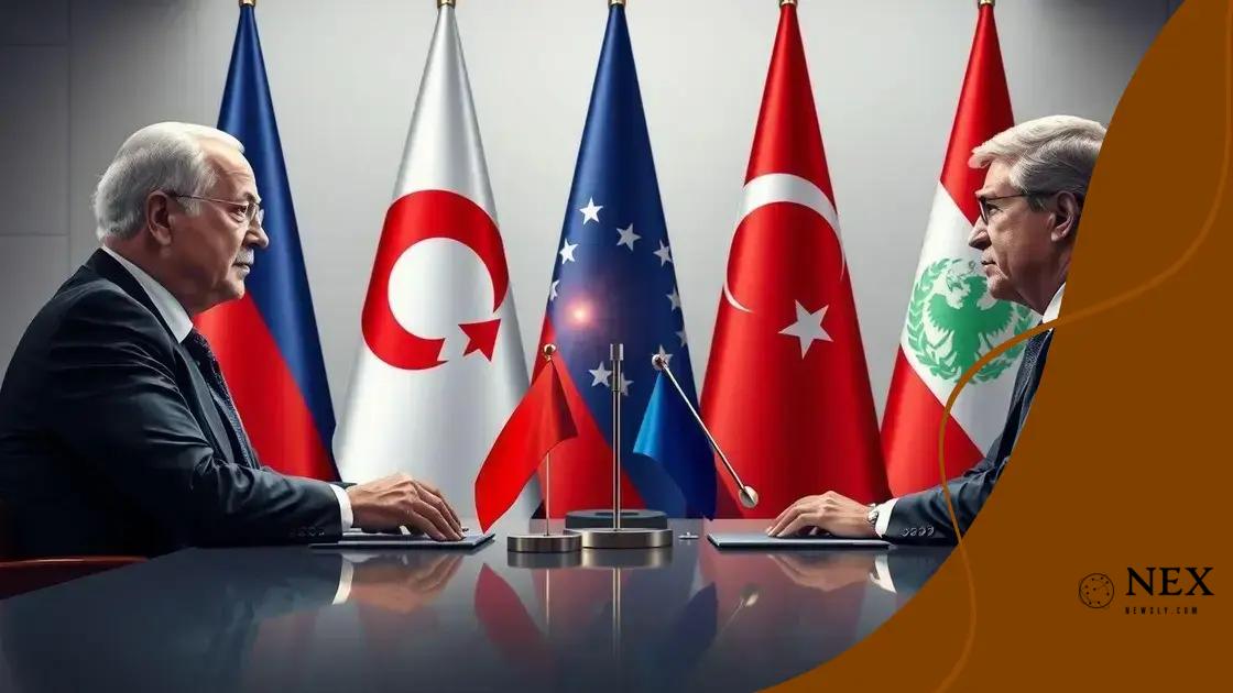 Shifts in foreign relations and diplomacy