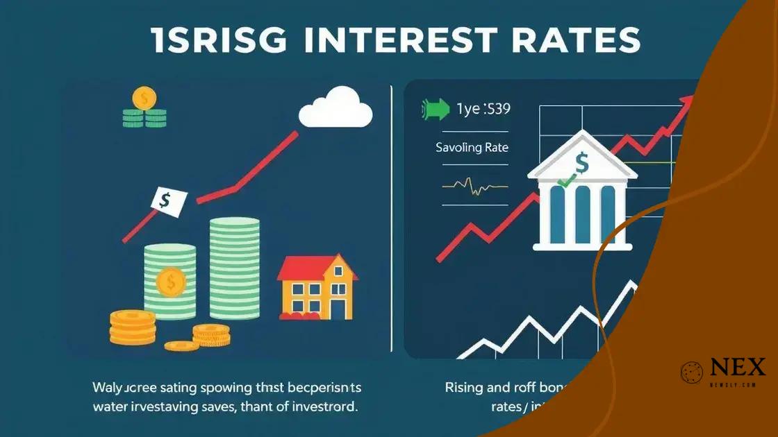 The effect on savings and investments