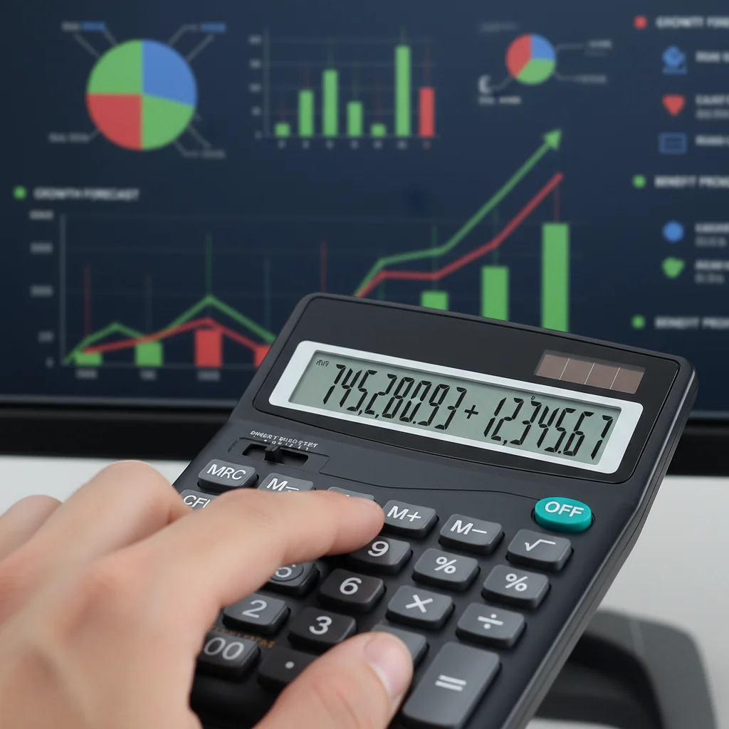 Person calculating potential Social Security benefit increases for 2026